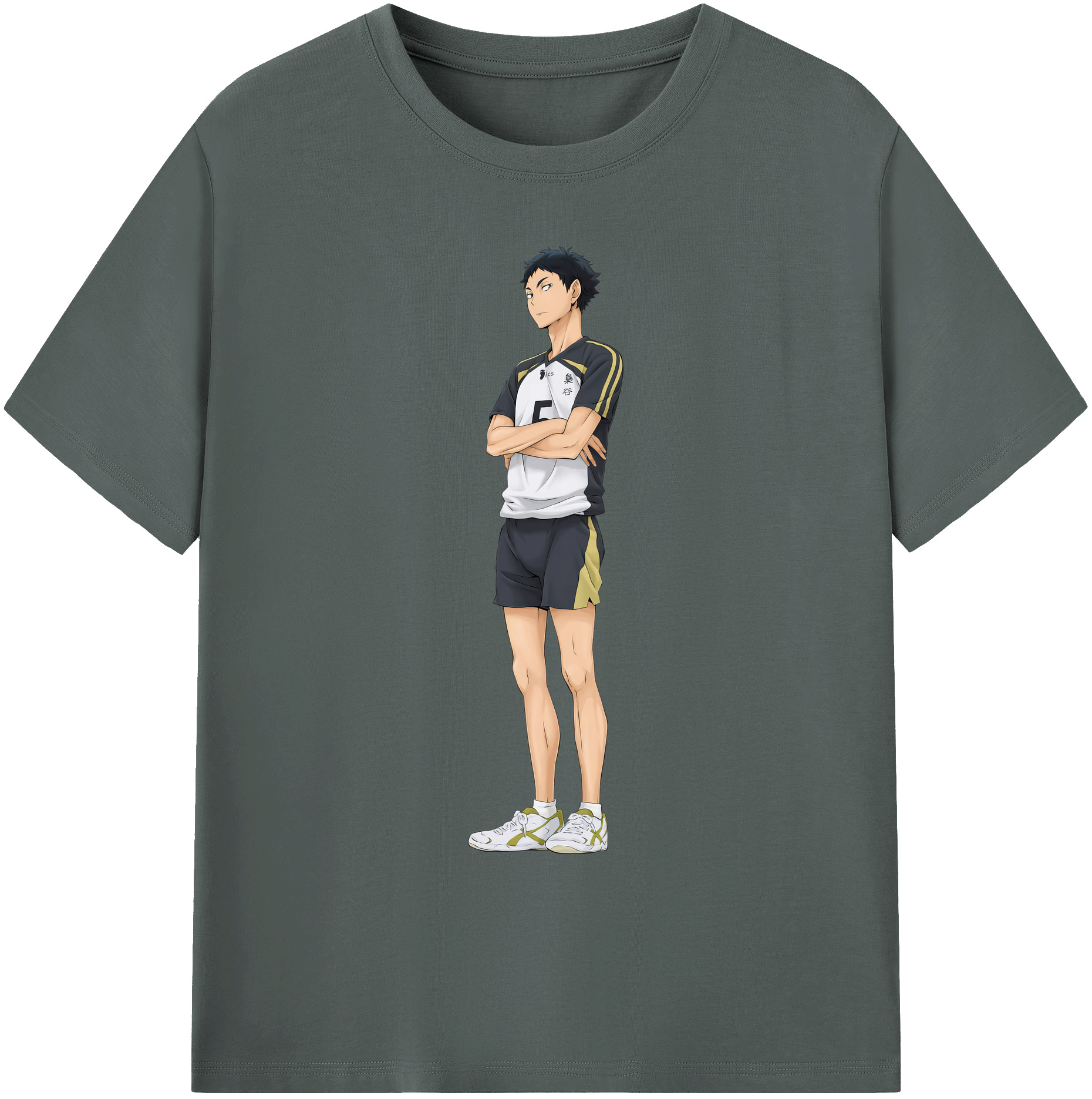 （画像用） ハイキュー!! Haikyu!! 綿100％ メンズ半袖Tシャツ｜肌触りやわらか＆通気性